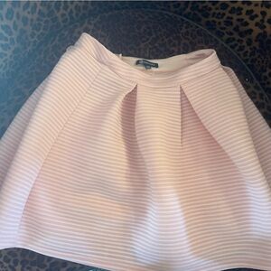 Versona Blush Striped Skirt